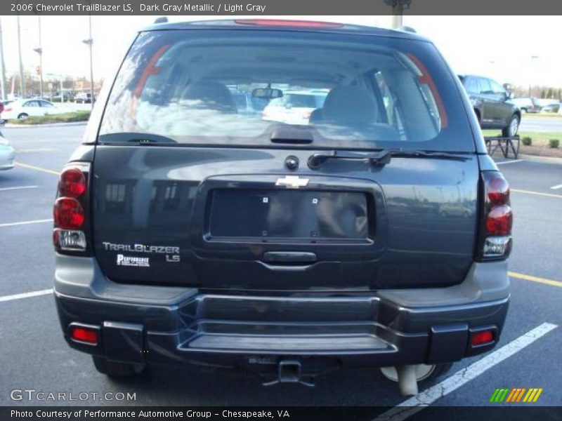 Dark Gray Metallic / Light Gray 2006 Chevrolet TrailBlazer LS
