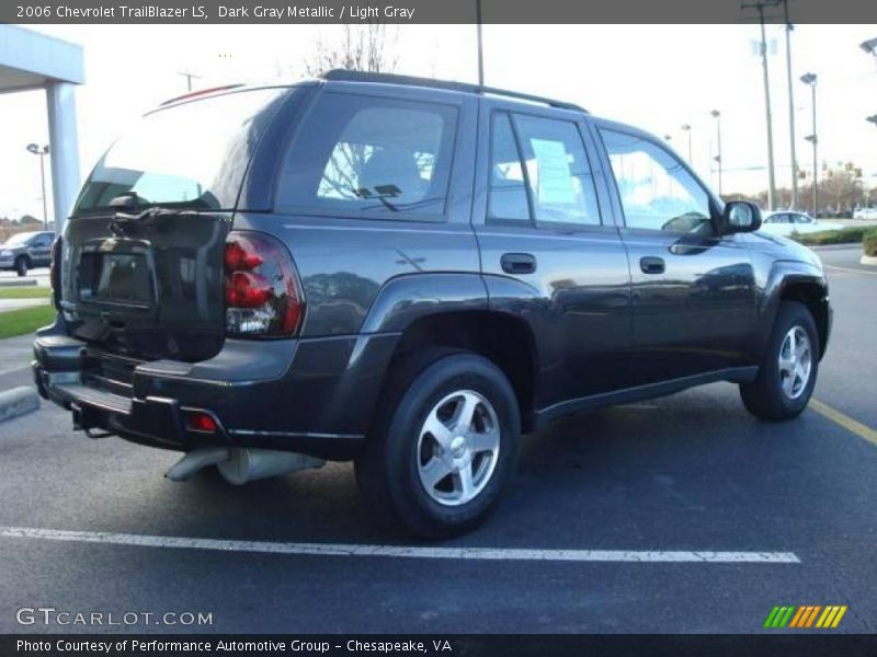 Dark Gray Metallic / Light Gray 2006 Chevrolet TrailBlazer LS