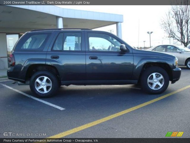 Dark Gray Metallic / Light Gray 2006 Chevrolet TrailBlazer LS