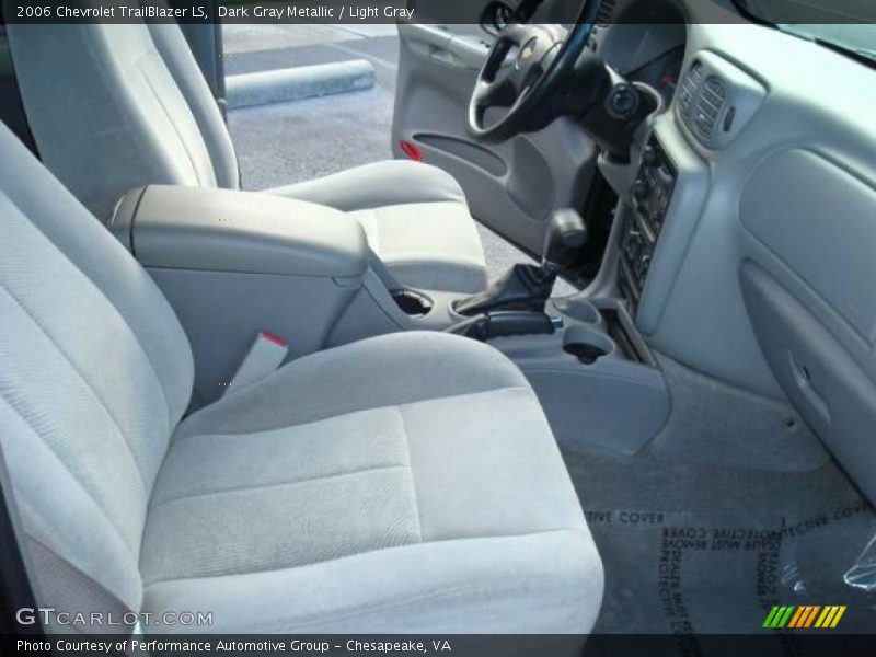 Dark Gray Metallic / Light Gray 2006 Chevrolet TrailBlazer LS