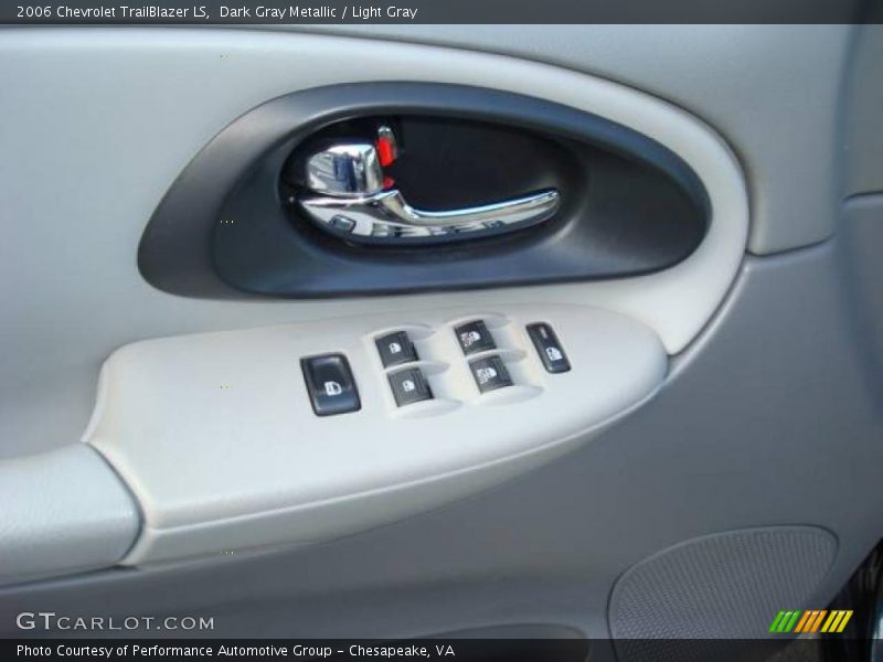 Dark Gray Metallic / Light Gray 2006 Chevrolet TrailBlazer LS