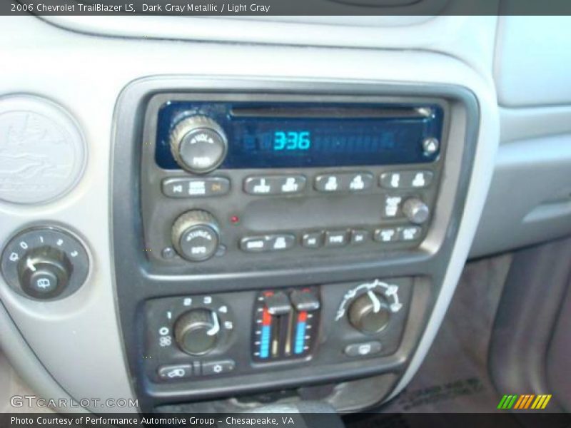 Dark Gray Metallic / Light Gray 2006 Chevrolet TrailBlazer LS