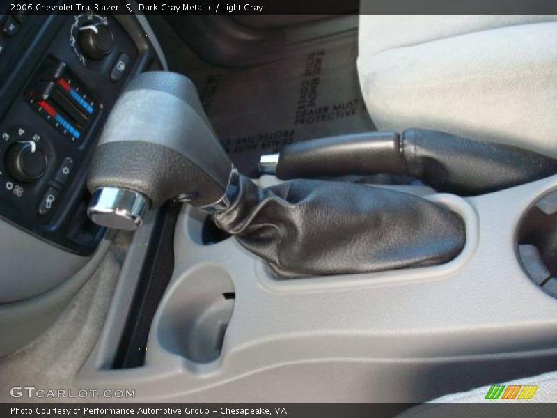Dark Gray Metallic / Light Gray 2006 Chevrolet TrailBlazer LS