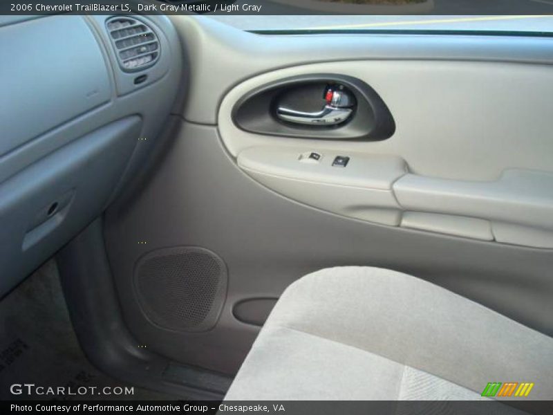 Dark Gray Metallic / Light Gray 2006 Chevrolet TrailBlazer LS