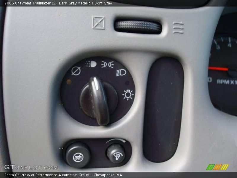 Dark Gray Metallic / Light Gray 2006 Chevrolet TrailBlazer LS