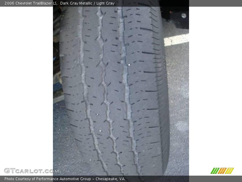Dark Gray Metallic / Light Gray 2006 Chevrolet TrailBlazer LS