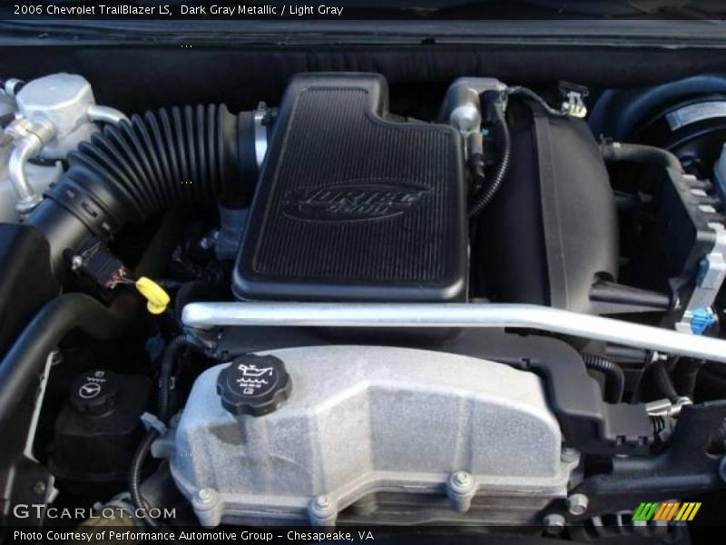 Dark Gray Metallic / Light Gray 2006 Chevrolet TrailBlazer LS