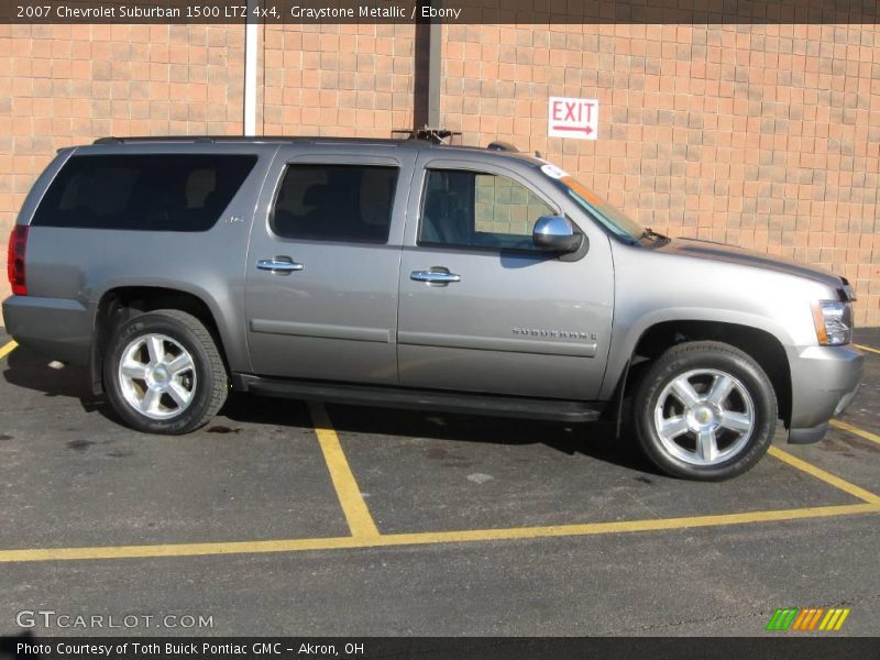 Graystone Metallic / Ebony 2007 Chevrolet Suburban 1500 LTZ 4x4