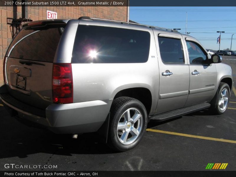 Graystone Metallic / Ebony 2007 Chevrolet Suburban 1500 LTZ 4x4