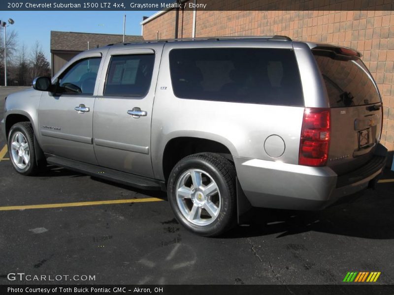 Graystone Metallic / Ebony 2007 Chevrolet Suburban 1500 LTZ 4x4