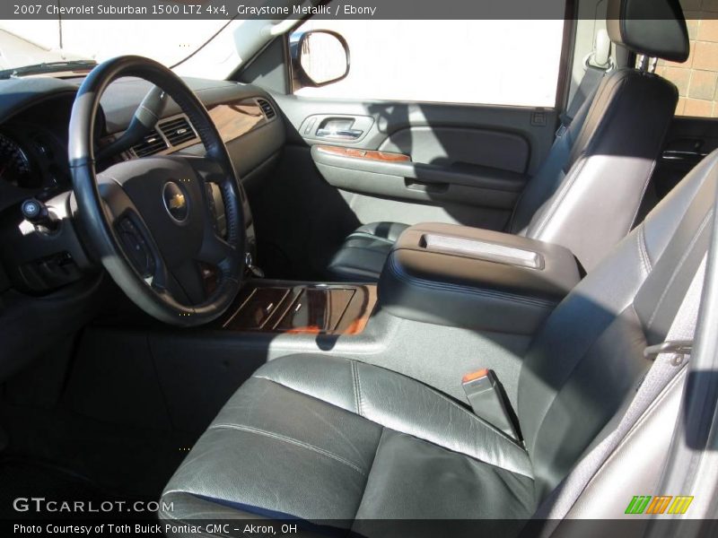 Graystone Metallic / Ebony 2007 Chevrolet Suburban 1500 LTZ 4x4