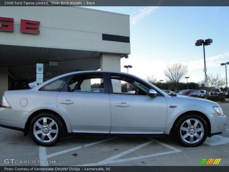 Silver Birch Metallic / Black 2008 Ford Taurus Limited