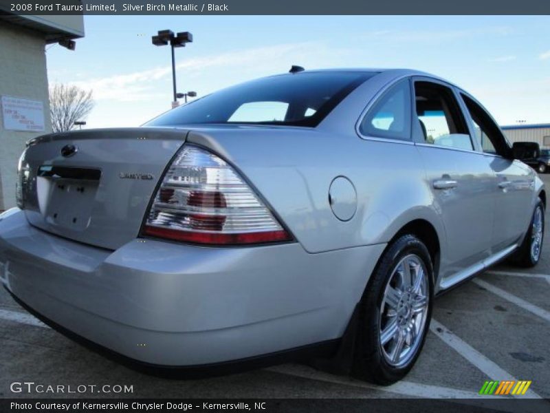 Silver Birch Metallic / Black 2008 Ford Taurus Limited
