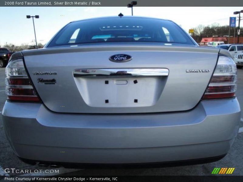 Silver Birch Metallic / Black 2008 Ford Taurus Limited