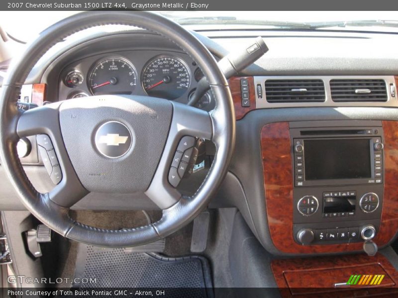 Graystone Metallic / Ebony 2007 Chevrolet Suburban 1500 LTZ 4x4