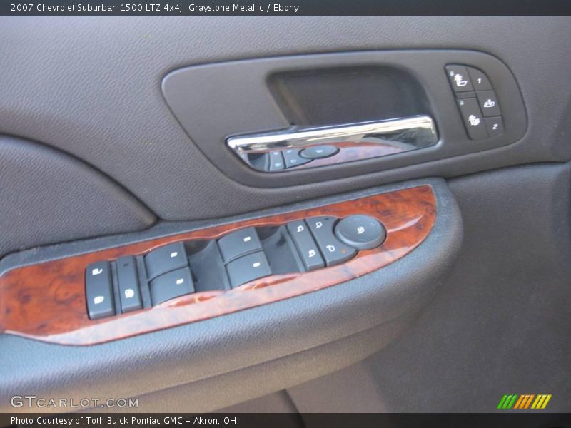 Graystone Metallic / Ebony 2007 Chevrolet Suburban 1500 LTZ 4x4
