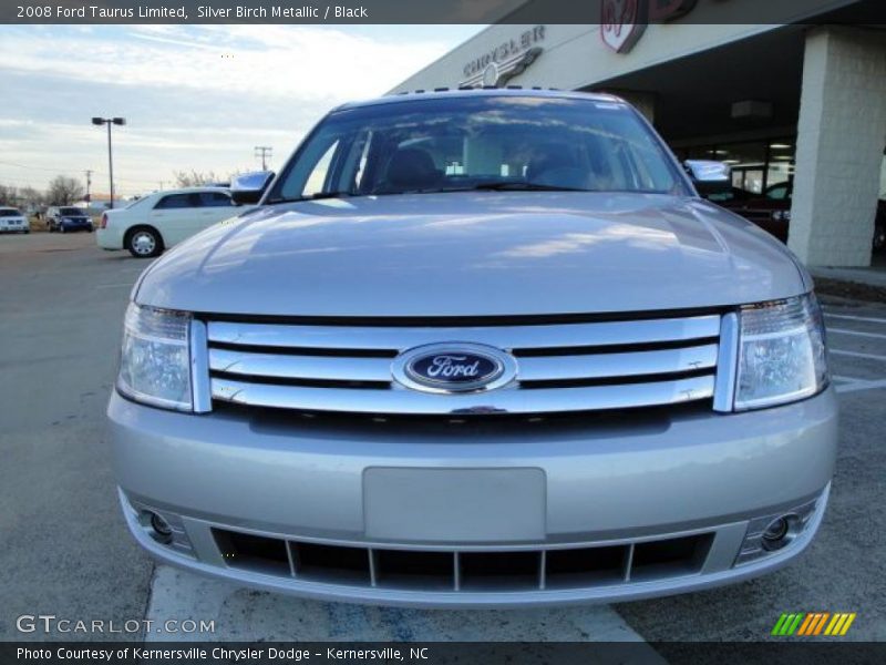 Silver Birch Metallic / Black 2008 Ford Taurus Limited
