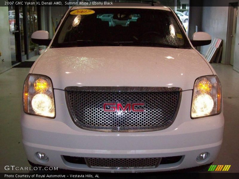 Summit White / Ebony Black 2007 GMC Yukon XL Denali AWD