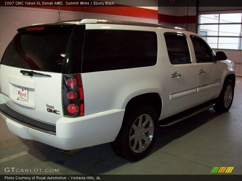Summit White / Ebony Black 2007 GMC Yukon XL Denali AWD