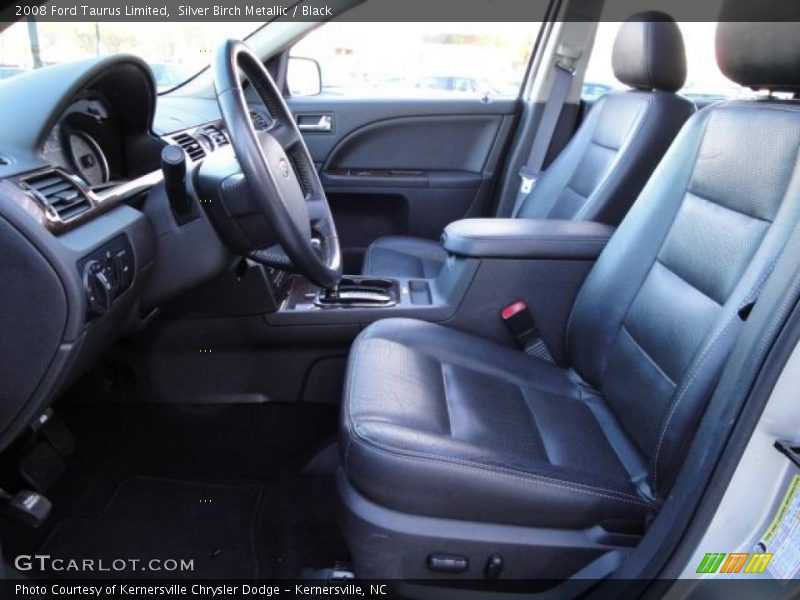 Silver Birch Metallic / Black 2008 Ford Taurus Limited