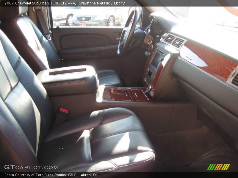 Graystone Metallic / Ebony 2007 Chevrolet Suburban 1500 LTZ 4x4