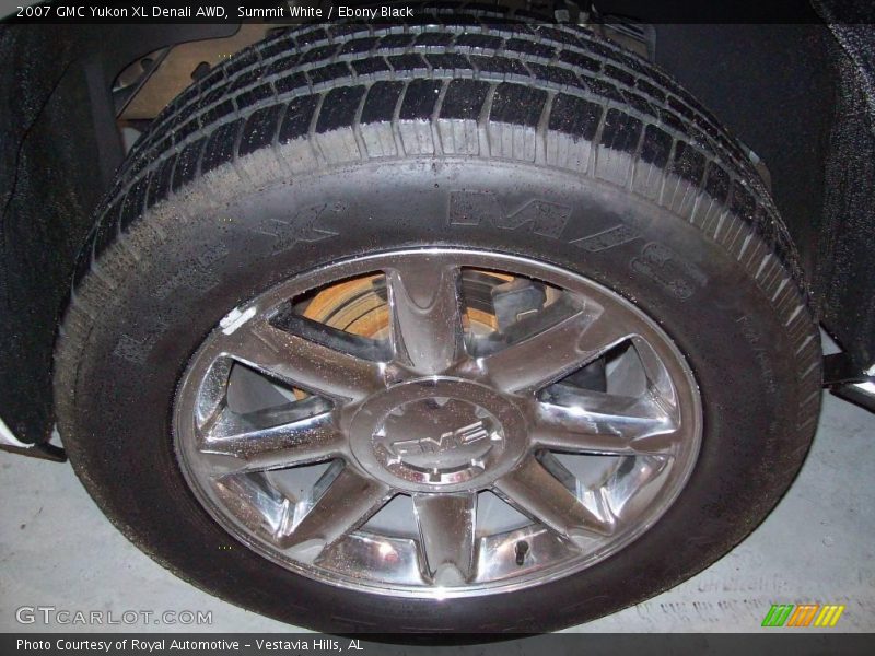 Summit White / Ebony Black 2007 GMC Yukon XL Denali AWD