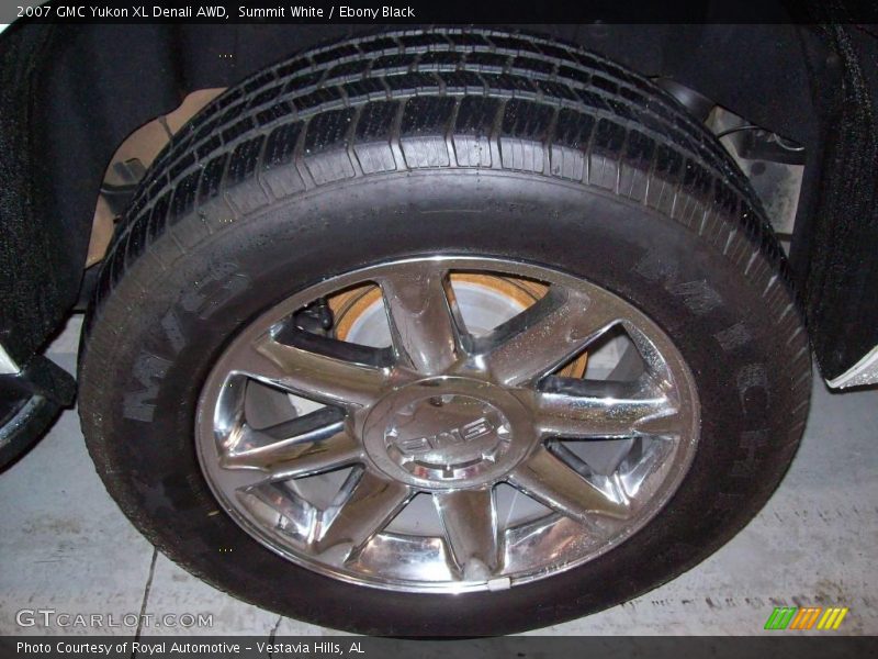 Summit White / Ebony Black 2007 GMC Yukon XL Denali AWD