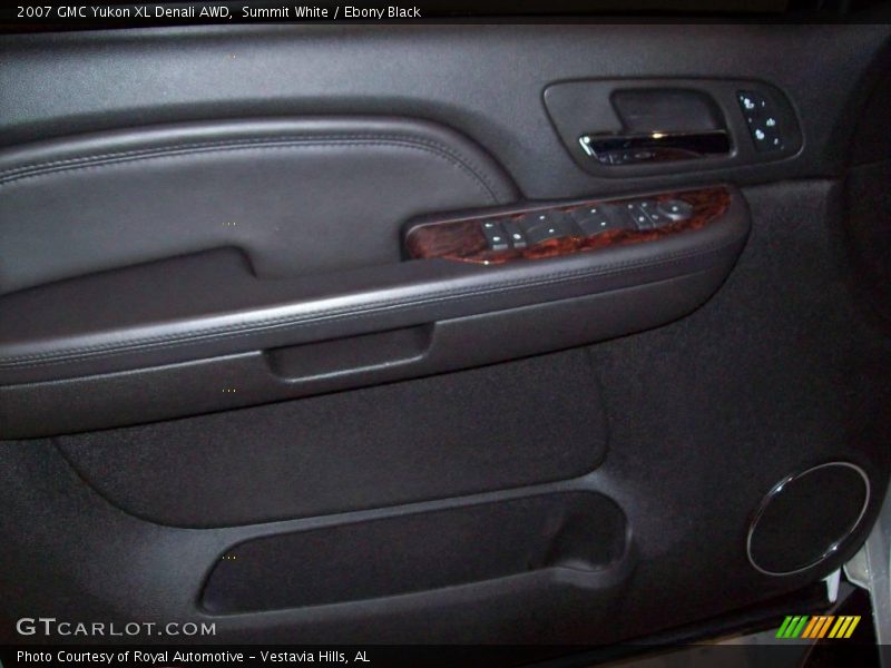Summit White / Ebony Black 2007 GMC Yukon XL Denali AWD