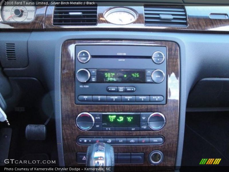 Silver Birch Metallic / Black 2008 Ford Taurus Limited