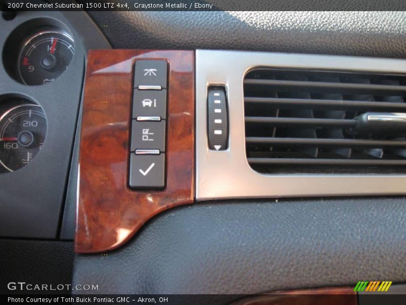 Graystone Metallic / Ebony 2007 Chevrolet Suburban 1500 LTZ 4x4