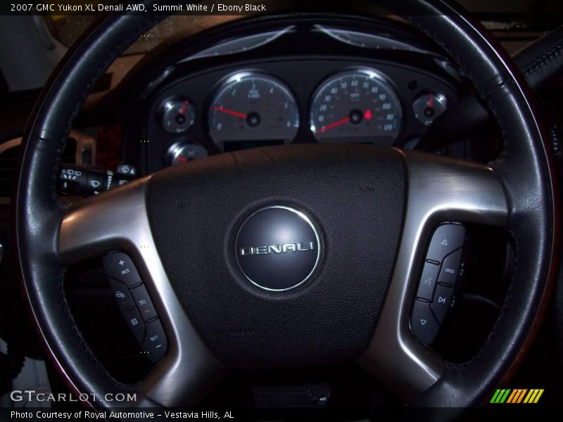 Summit White / Ebony Black 2007 GMC Yukon XL Denali AWD