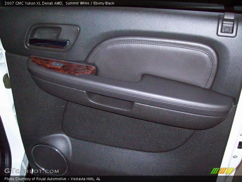Summit White / Ebony Black 2007 GMC Yukon XL Denali AWD