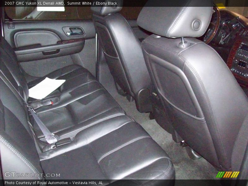 Summit White / Ebony Black 2007 GMC Yukon XL Denali AWD
