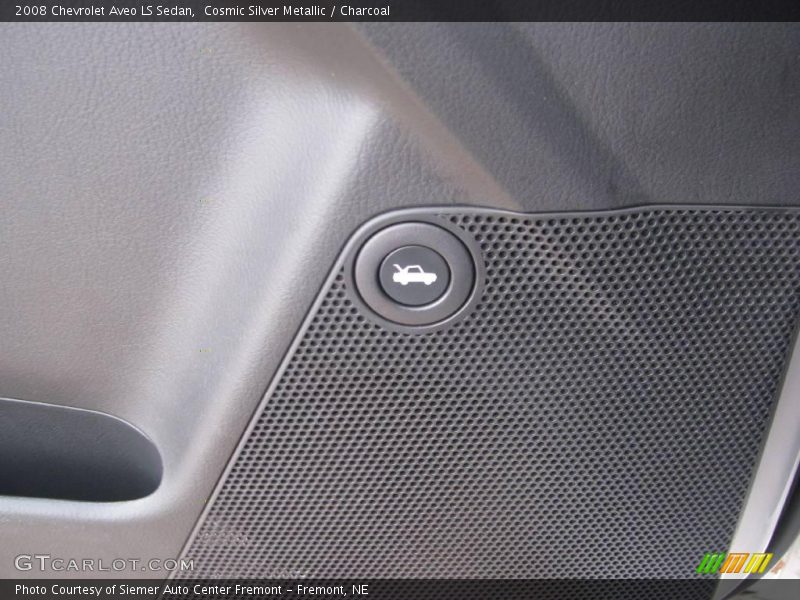 Cosmic Silver Metallic / Charcoal 2008 Chevrolet Aveo LS Sedan