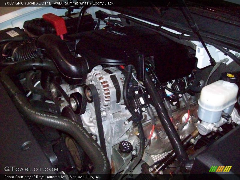 Summit White / Ebony Black 2007 GMC Yukon XL Denali AWD