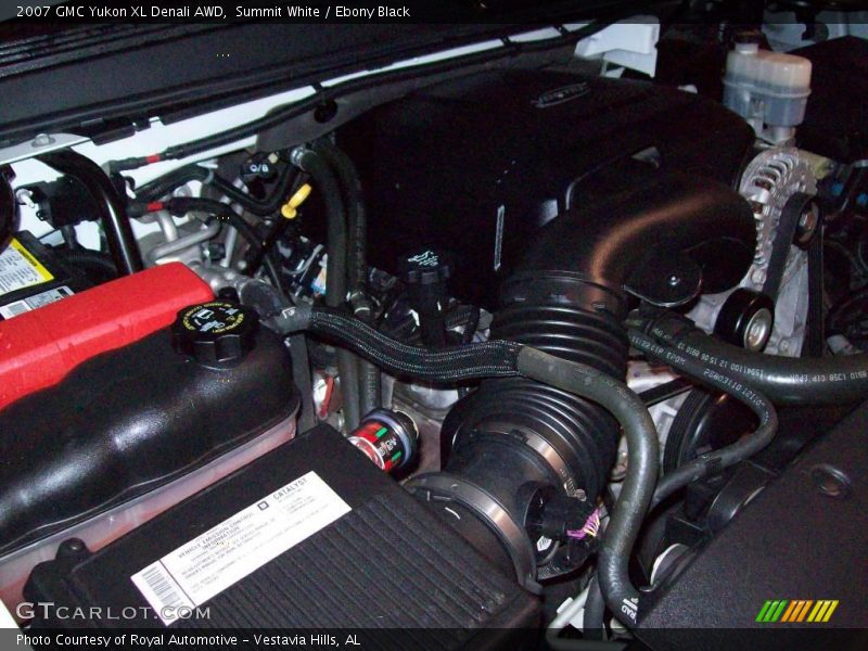Summit White / Ebony Black 2007 GMC Yukon XL Denali AWD