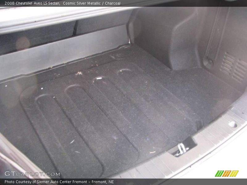 Cosmic Silver Metallic / Charcoal 2008 Chevrolet Aveo LS Sedan