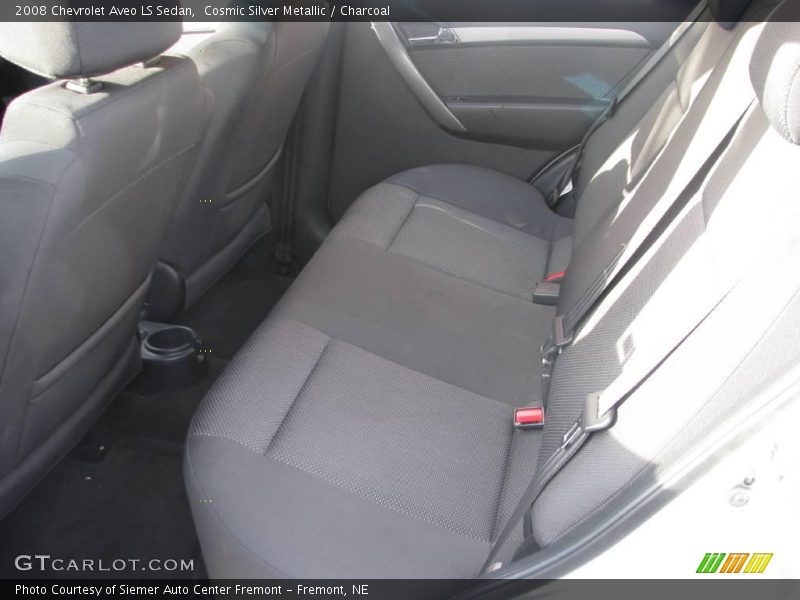 Cosmic Silver Metallic / Charcoal 2008 Chevrolet Aveo LS Sedan