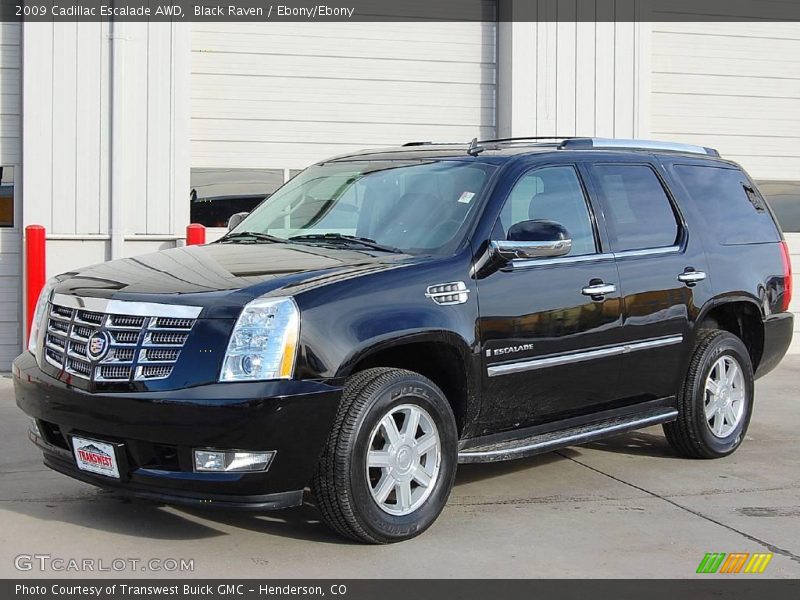 Black Raven / Ebony/Ebony 2009 Cadillac Escalade AWD