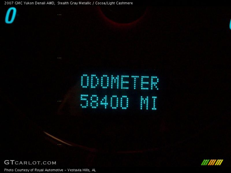 Stealth Gray Metallic / Cocoa/Light Cashmere 2007 GMC Yukon Denali AWD