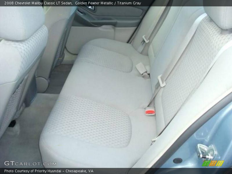 Golden Pewter Metallic / Titanium Gray 2008 Chevrolet Malibu Classic LT Sedan