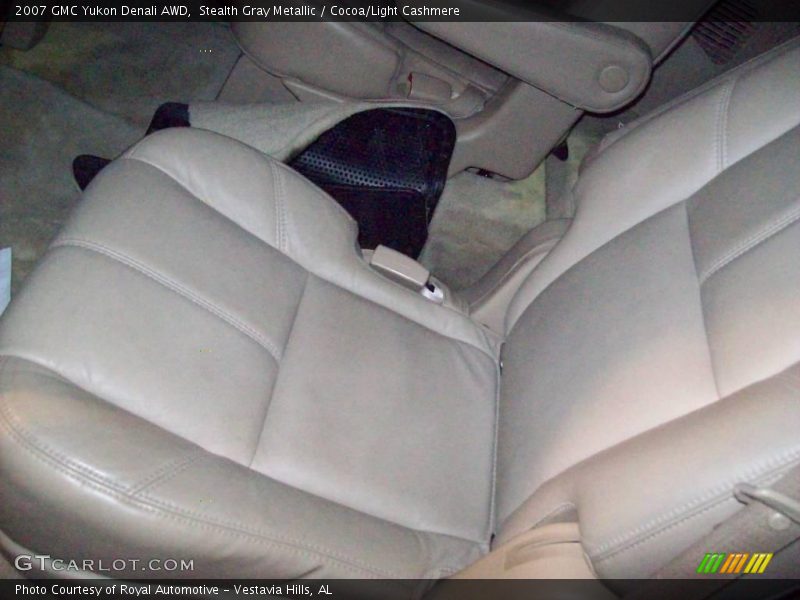Stealth Gray Metallic / Cocoa/Light Cashmere 2007 GMC Yukon Denali AWD