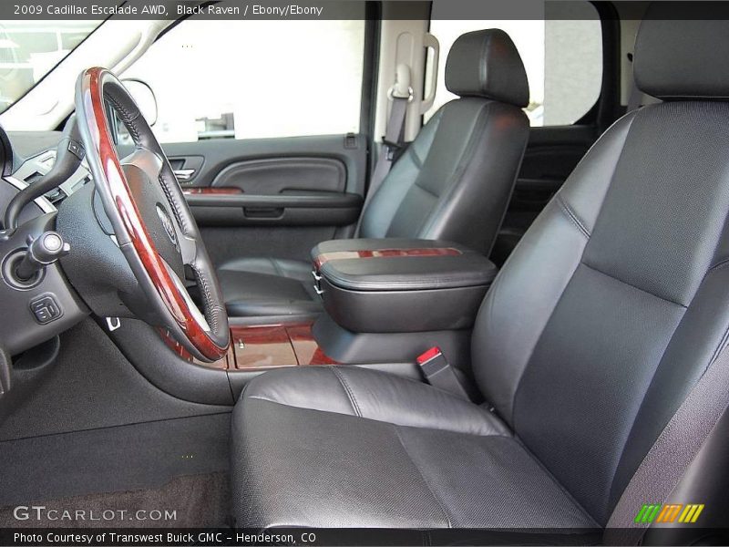 Black Raven / Ebony/Ebony 2009 Cadillac Escalade AWD
