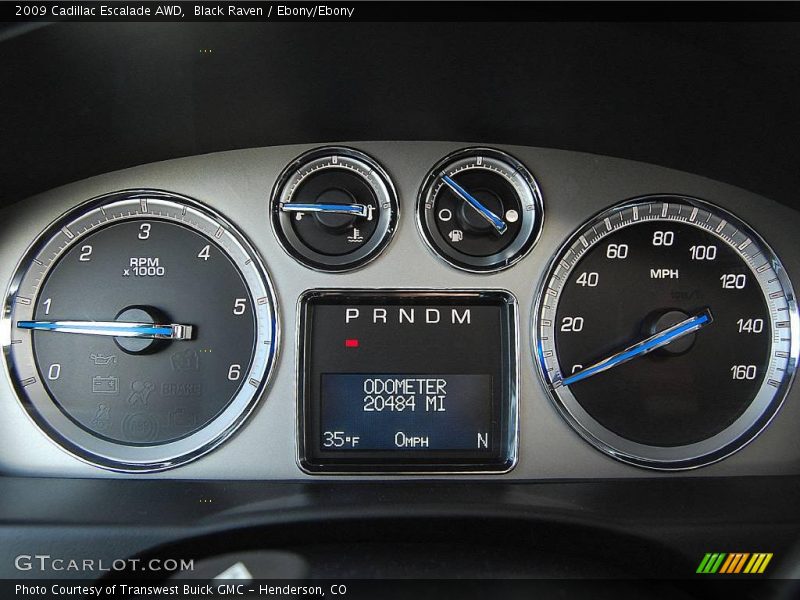 Black Raven / Ebony/Ebony 2009 Cadillac Escalade AWD