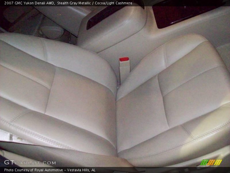 Stealth Gray Metallic / Cocoa/Light Cashmere 2007 GMC Yukon Denali AWD