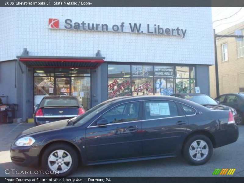Slate Metallic / Ebony 2009 Chevrolet Impala LT