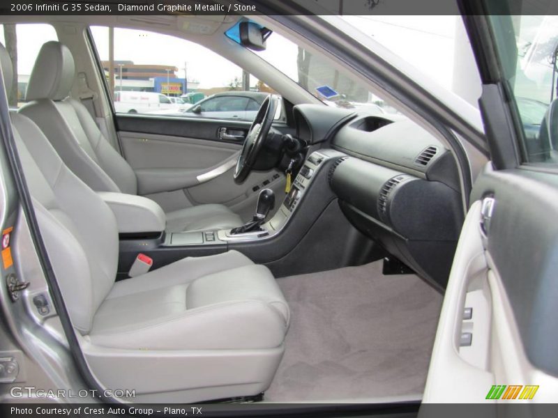 Diamond Graphite Metallic / Stone 2006 Infiniti G 35 Sedan