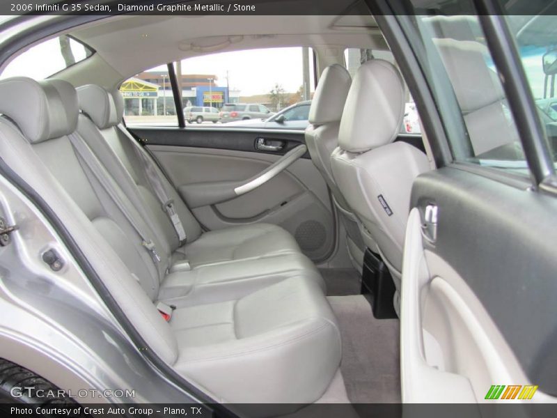 Diamond Graphite Metallic / Stone 2006 Infiniti G 35 Sedan