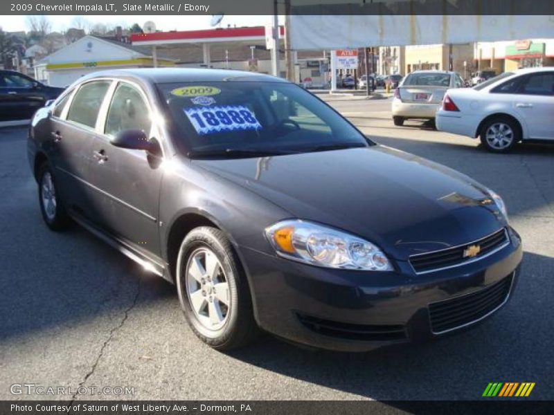 Slate Metallic / Ebony 2009 Chevrolet Impala LT