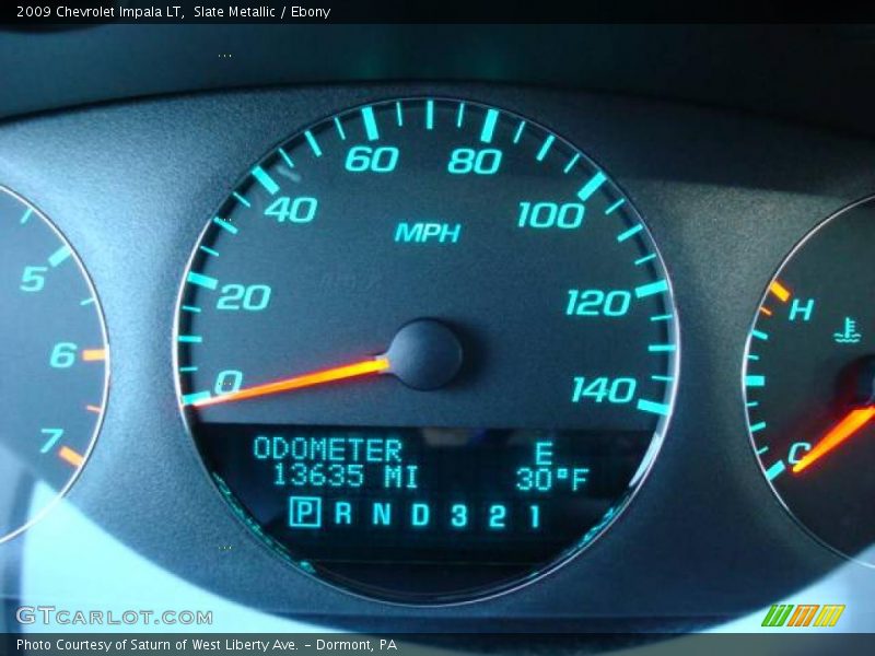 Slate Metallic / Ebony 2009 Chevrolet Impala LT